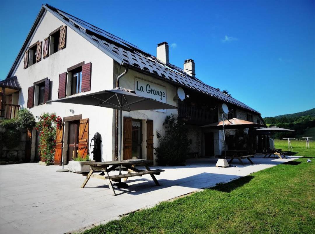 Ferienwohnung La Grange Des Plans Le Grand-Abergement Exterior foto