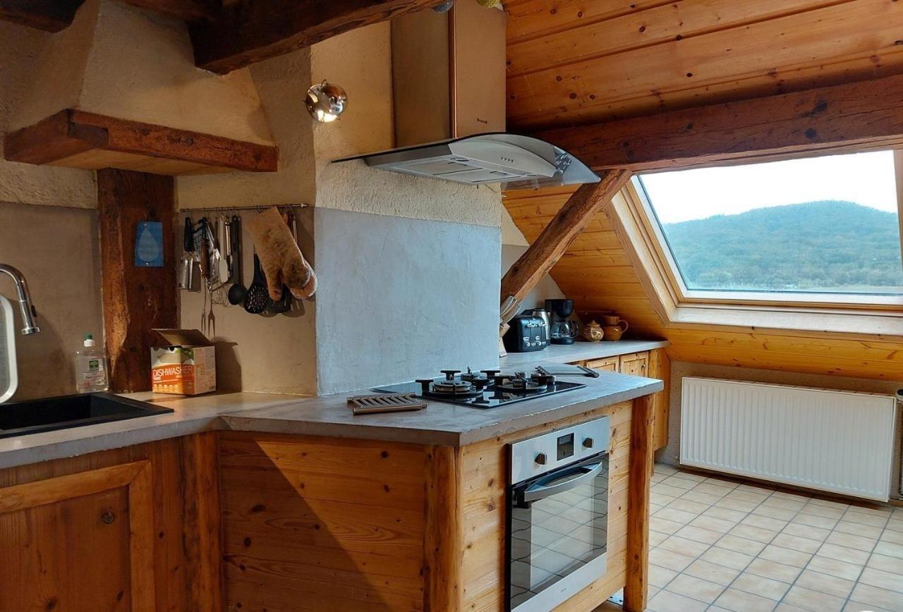 Ferienwohnung La Grange Des Plans Le Grand-Abergement Exterior foto