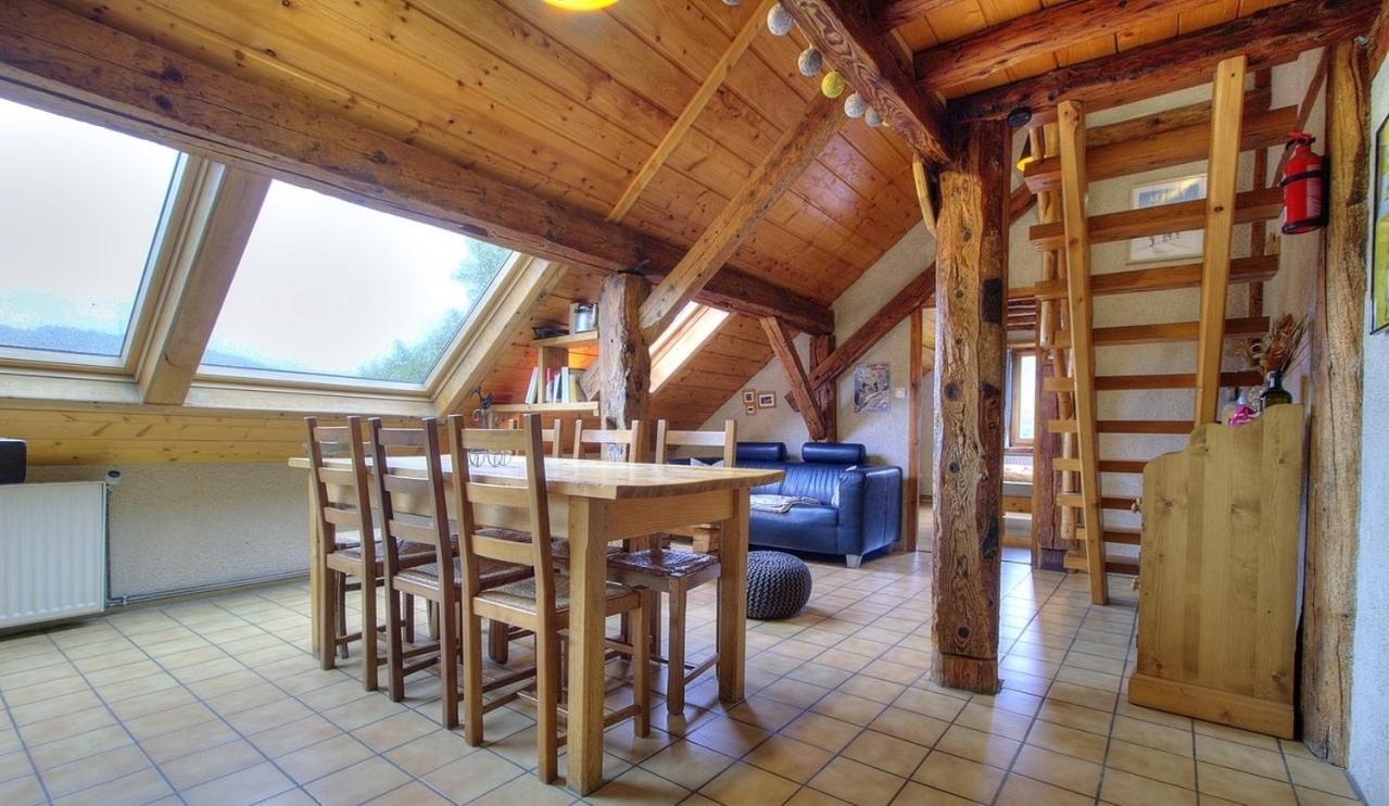 Ferienwohnung La Grange Des Plans Le Grand-Abergement Exterior foto