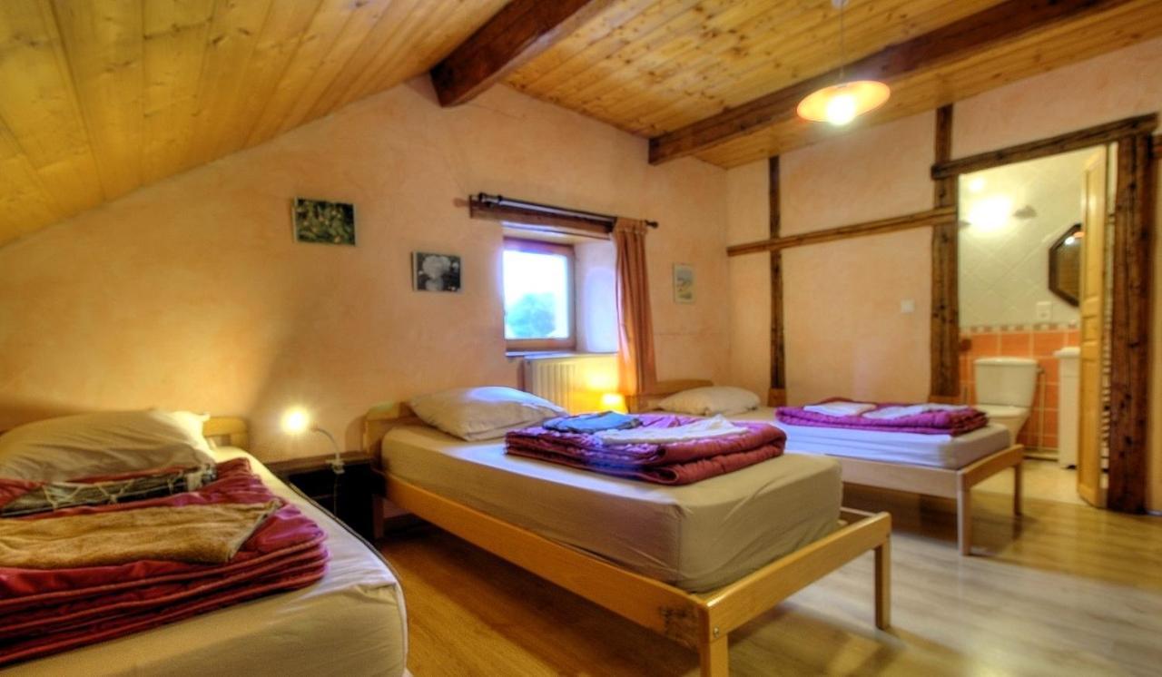 Ferienwohnung La Grange Des Plans Le Grand-Abergement Exterior foto