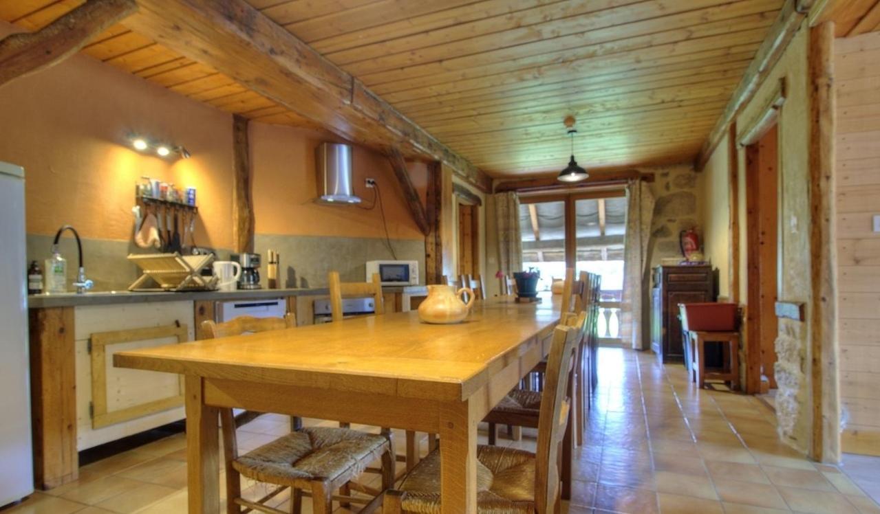 Ferienwohnung La Grange Des Plans Le Grand-Abergement Exterior foto